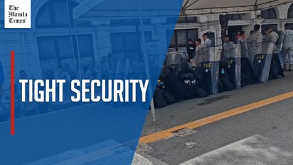 Malacañang tightens security