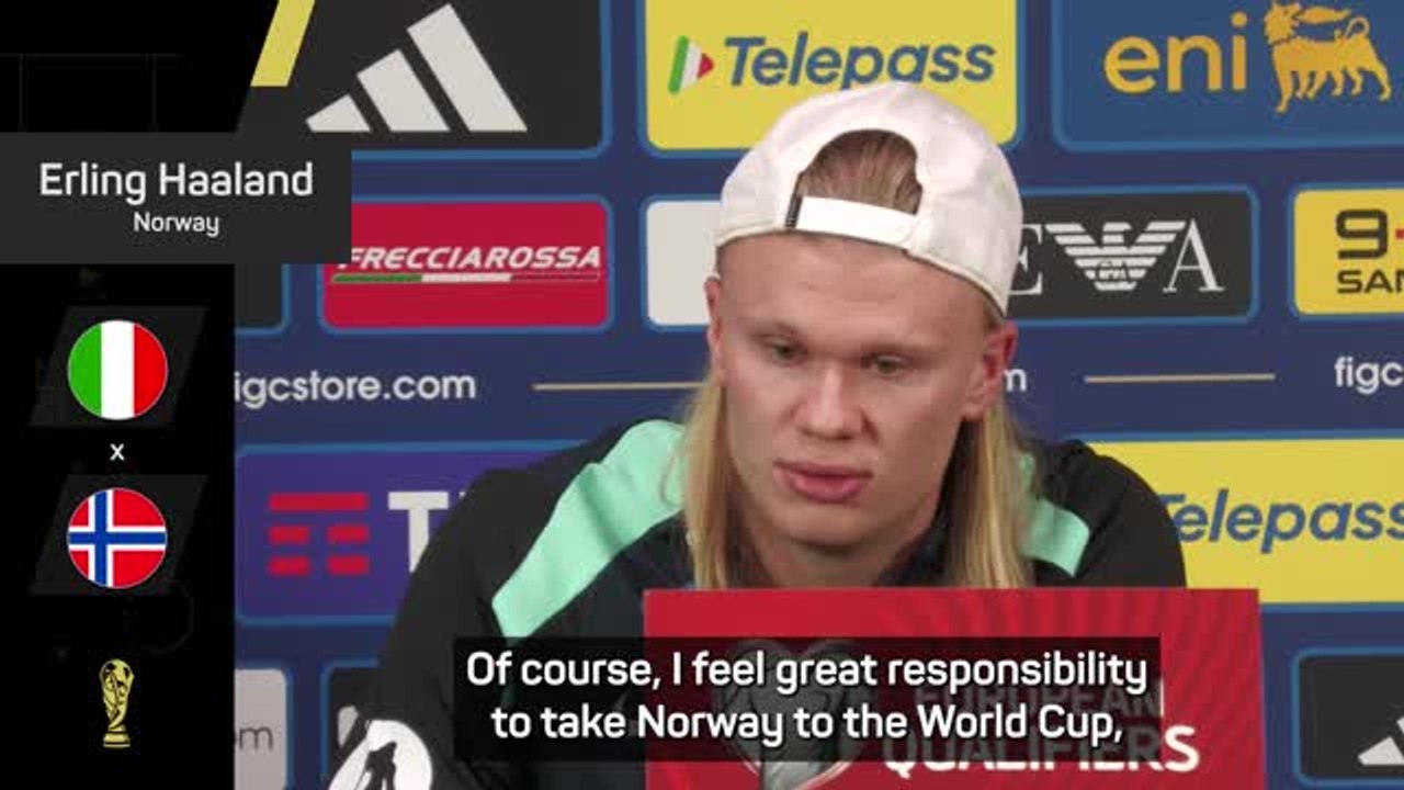 Haaland feels 'great responsibility' to take No...