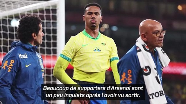 Ancelotti s'excuse après la blessure de Gabriel : Nous sommes vraiment désolés