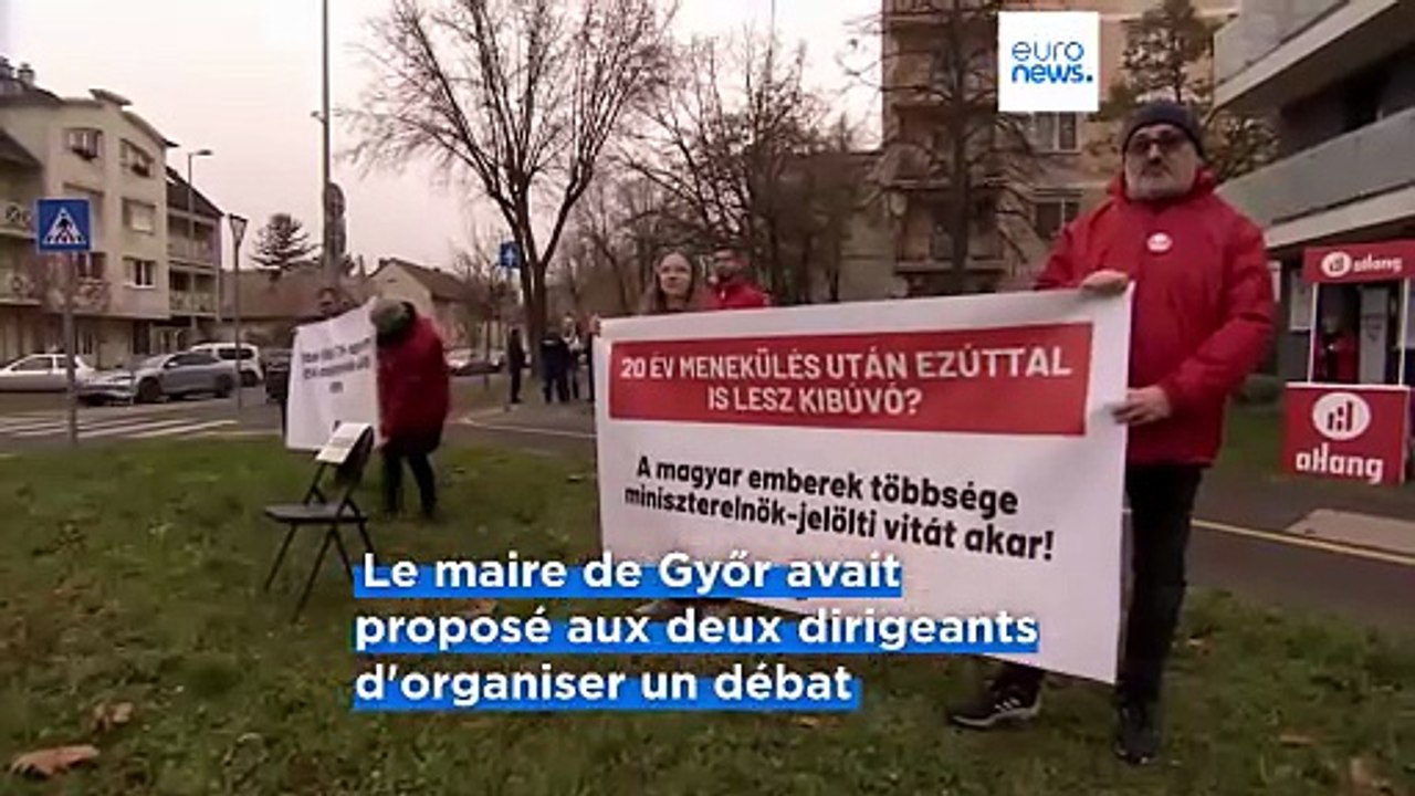 Législatives en Hongrie : Viktor Orbán et Péter Magyar s'affrontent par meetings interposés