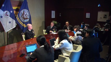 조선소 방문한 美해군총장 “韓 핵잠, 中 억제에 활용”