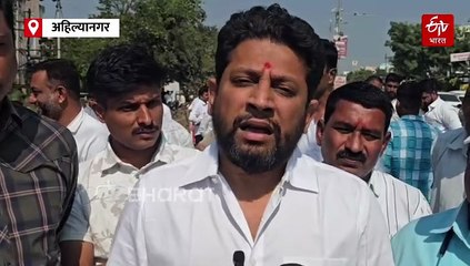 अहिल्यानगर जिल्ह्यात उमेदवारी अर्ज दाखल करण्यास विलंब; 'अति घाई संकटात नेई', सुजय विखेंचं सूचक विधान