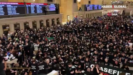 ABD'de 'Gazze için ateşkes' çağrısı yapan Yahudiler ters kelepçe ile gözaltına alındı