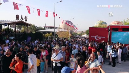Türk Yıldızları, Pamukkale'de Cumhuriyet'in 100. yılını kutladı