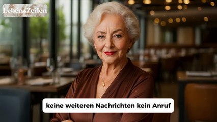 Als die Rechnung kam, rief meine Schwiegertochter; Deine Mutter ist weg! Wir sollen zahlen!