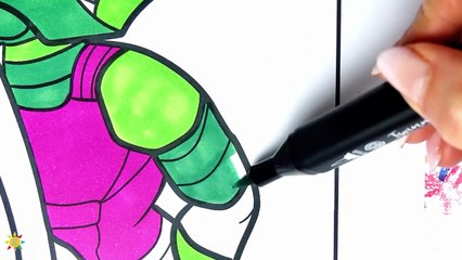 Captain America vs Green Goblin  - Superheroes  - Coloring Pages