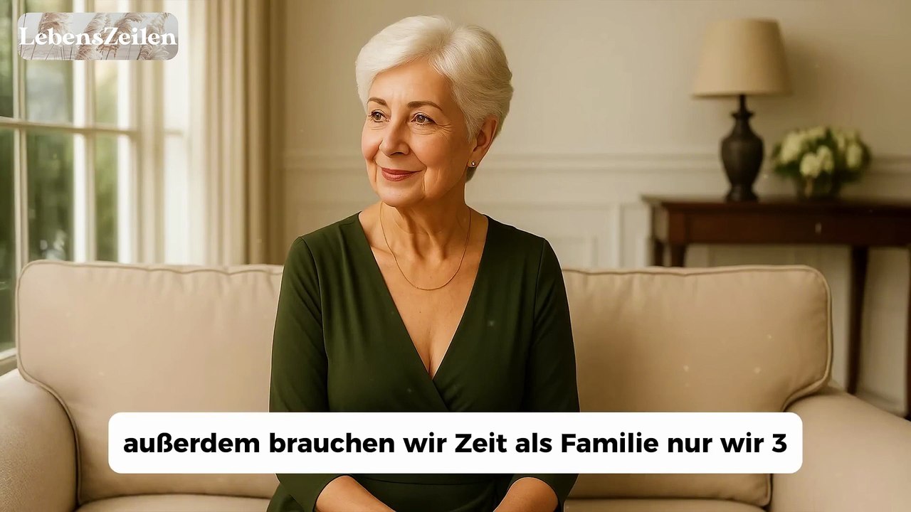 Als ich 65 wurde, veranstaltete ich eine Familienfeier. Niemand kam, ausser meiner Schwiegertochter.
