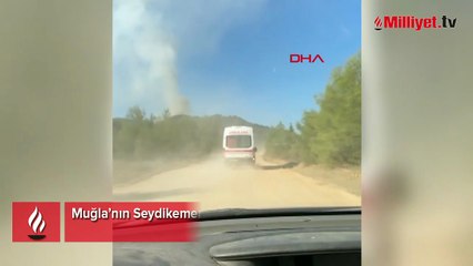 Muğla'da orman yangını! Ekipler müdahale ediyor