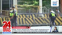 PBBM, naka-monitor pero hindi nababahala sa mga kilos-protesta | 24 Oras Weekend