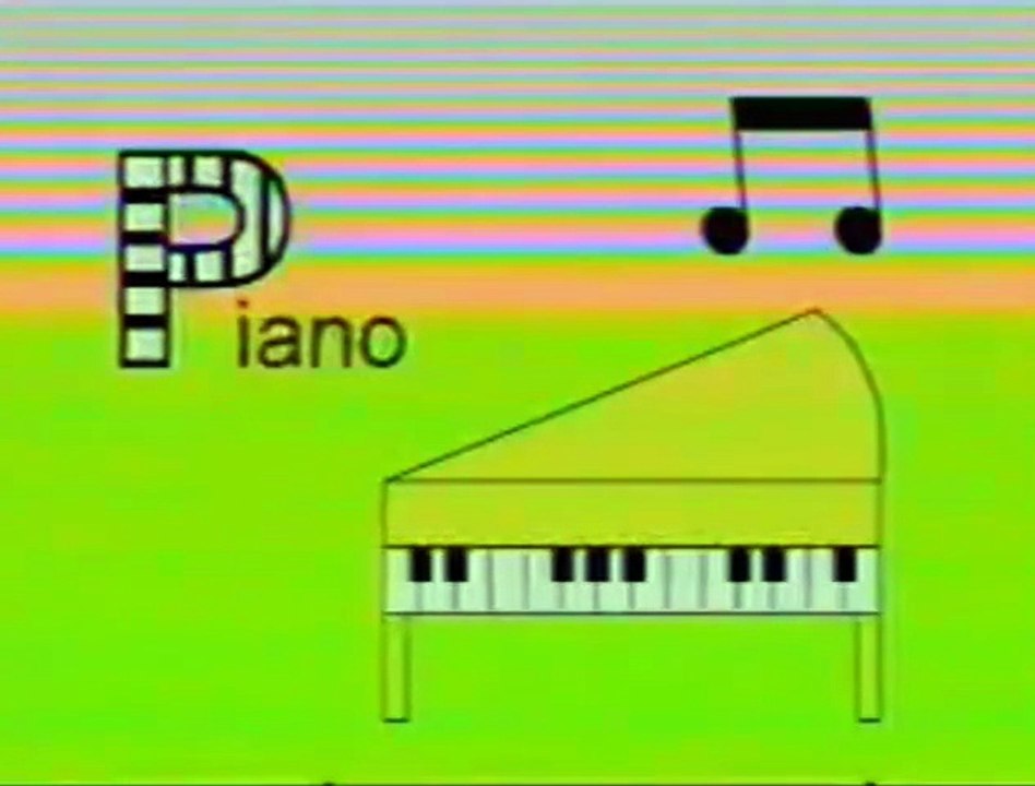 Baby English 베이비 잉글리쉬: I-R Part 8 - P is for Piano