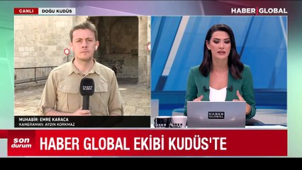 İsrail-Hamas savaşı 6. gününde Haber Global Doğu Kudüs'te!