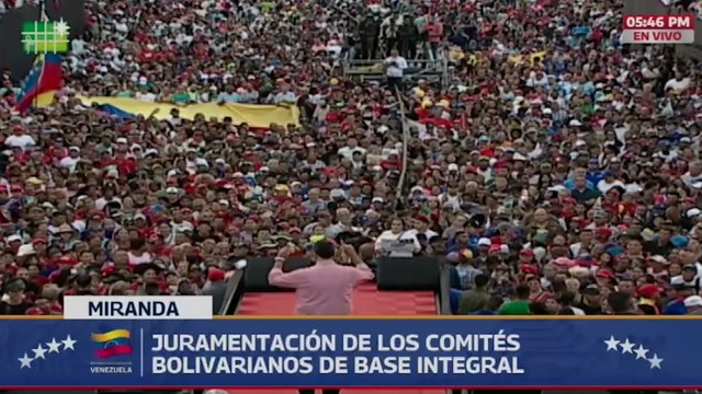 Maduro sings Lennon's 'Imagine' as he calls for peace amid rising tensions with US