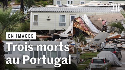 Tempête Claudia : trois personnes sont décédées au Portugal