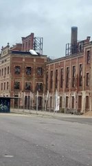 Trabajos en el Palacio de Exposiciones de León