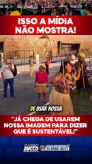 Isso a mídia não mostra: Veja o que essa índia fala sobre a COP30