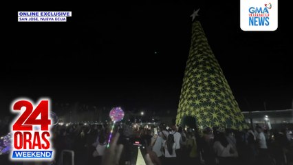 Online Exclusive: PInailawang giant christmas tree at life-sized belen, dinarayo
