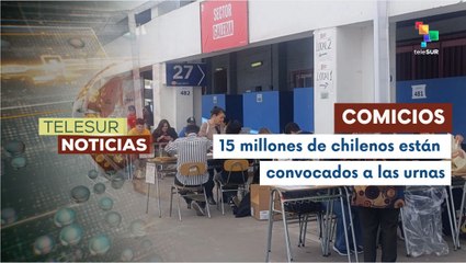 Arrancan las elecciones presidenciales  y parlamentarias en Chile