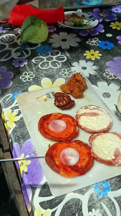 Only $1 Fast-food Chicken Burger — Street Food