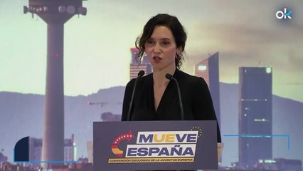 Ayuso pide a los jóvenes "combatir" la "herencia envenenada de Sánchez": "No os dejéis llevar por TikTok"