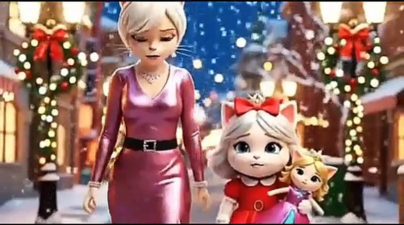 Naughty Cute Kitten Cuts Mom Cat’s Hair to Buy a Teddy Bear | AI Cat Story