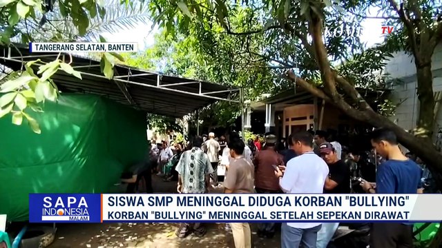 Siswa Jadi Korban Bullying, KPAI: Sekolah Jangan Anggap Remeh Laporan Bullying | SAPA MALAM