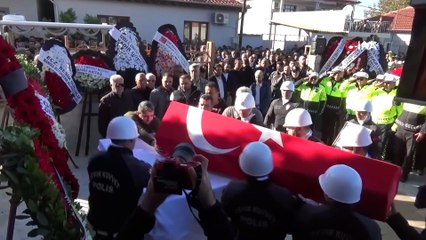 Manisa’da 1 polisin şehit olduğu kaza kamerada