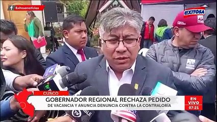 Werner Salcedo denunciará a la Contraloría tras informe que señala irregularidades en su gestión