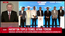 Cumhurbaşkanı Erdoğan: Depremin yıktığı illeri ayağa kaldırmakta kararlıyız
