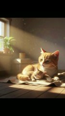 Cat support baby cat