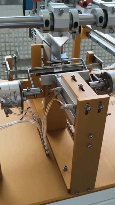 Small Bottle Paper Cover Automatic Machine Process