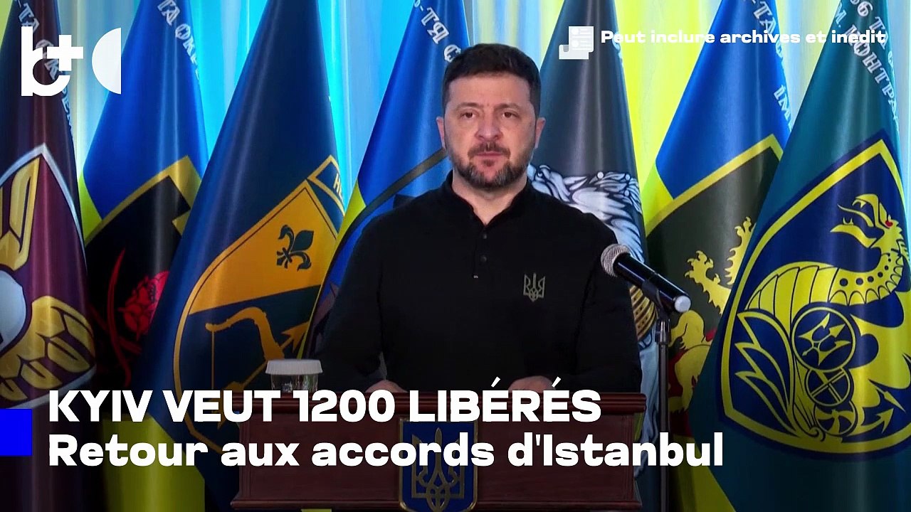 Demande la libération de 1 200 détenus / L'Ukraine négocie un échange avec la Russie