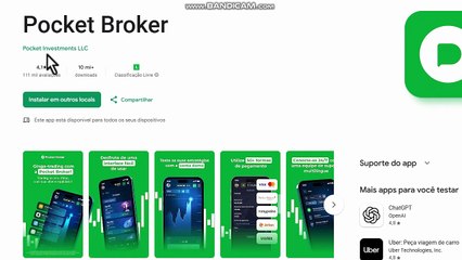 10 apps OPÇÕES BINÁRIAS mais populares da PLAYSTORE