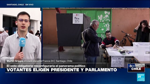 Informe desde Santiago: abren las urnas de las elecciones presidenciales y parlamentarias en Chile