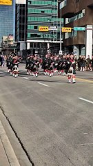Calgary 🍁 Highlanders Remembrance Day Parade 2025!#alberta #canada #ikigai #remembranceday #parade