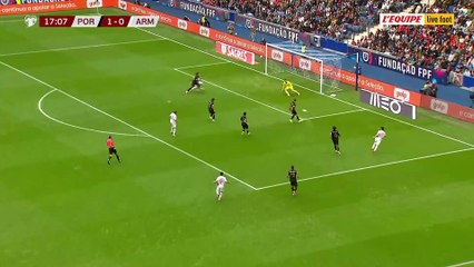 L'égalisation de l'Arménie face au Portugal - Foot - Qualif. Coupe du monde