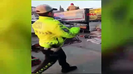 Bir polisimiz şehit olmuştu... Korkunç olayın kamera görüntüleri ortaya çıktı