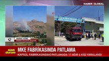 MKE Fabrikasında patlama: 4 yaralı! Mamak Belediye Başkanı Murat Köse, son durumu anlattı