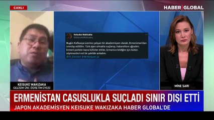 Ermenistan, Japon Akademisyen Wakizaka'yı Türk casusu olduğu iddiasıyla ülkeden sınır dışı etti