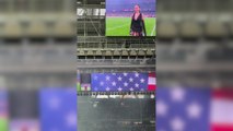 El espectacular himno de Estados Unidos sonando en la previa del Dolphins vs. Commanders