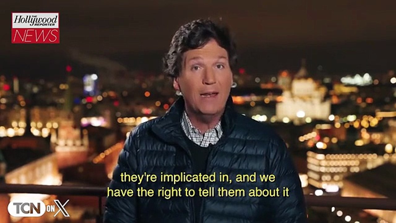 Tucker Carlson Confirms He Is Interviewing Russian President Vladimir Putin | THR News Video