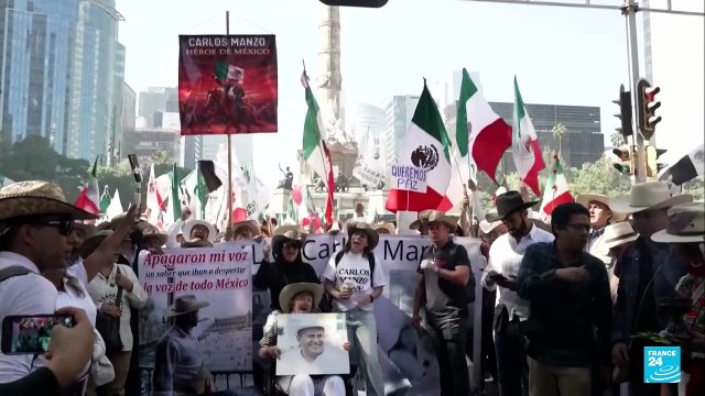 México: enfrentamientos durante manifestaciones del “movimiento del Sombrero” y la “Generación Z”