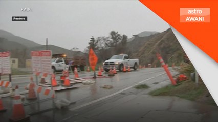 Hujan lebat jejas selatan California, cetus risiko banjir