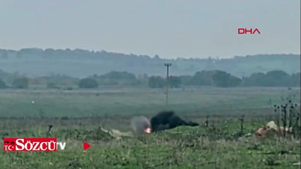 Edirne'de geçmiş döneme ait top mermisi panik yarattı