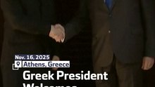 Greek President Welcomes Zelenskyy