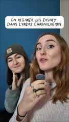 On regarde les Disney dans l’ordre chronologique