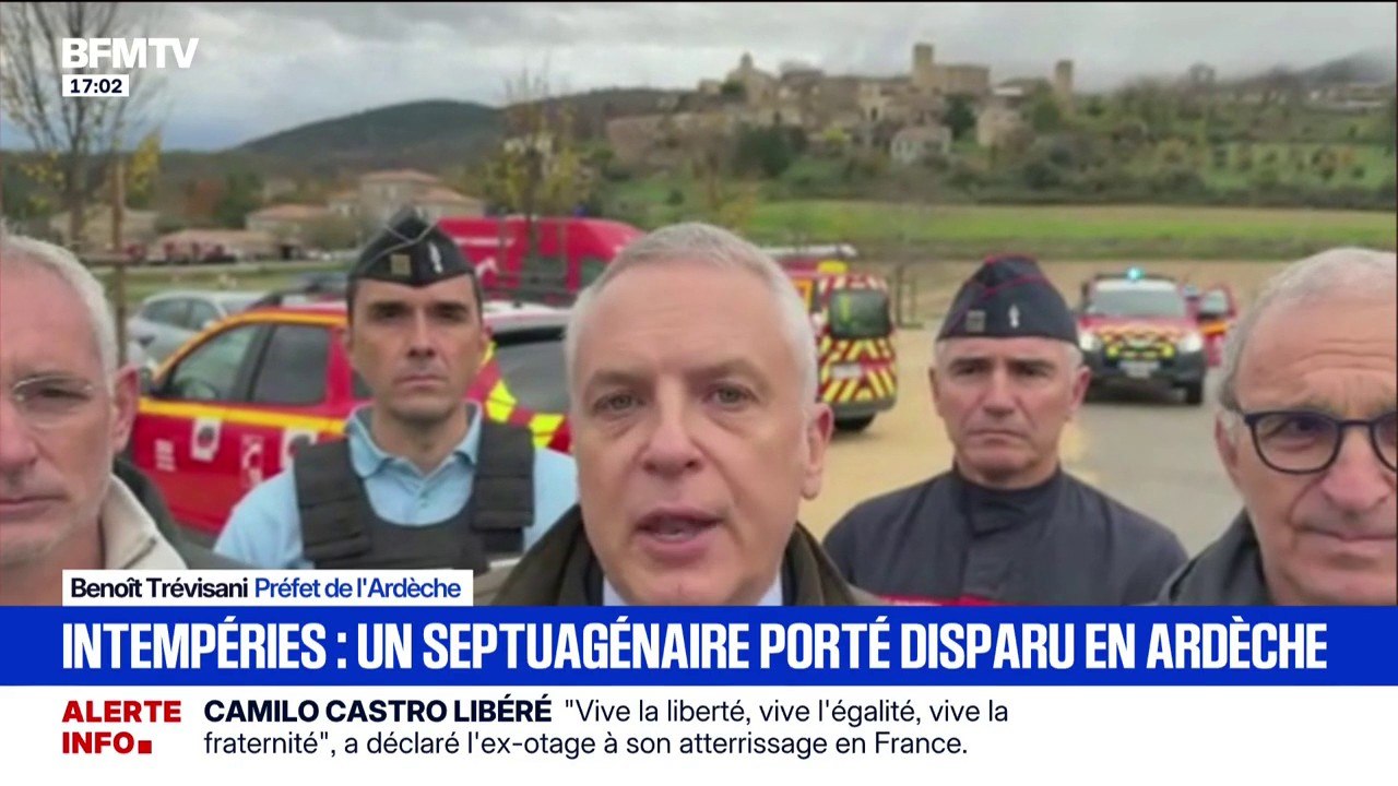 Intempéries: un septuagénaire est porté disparu en Ardèche