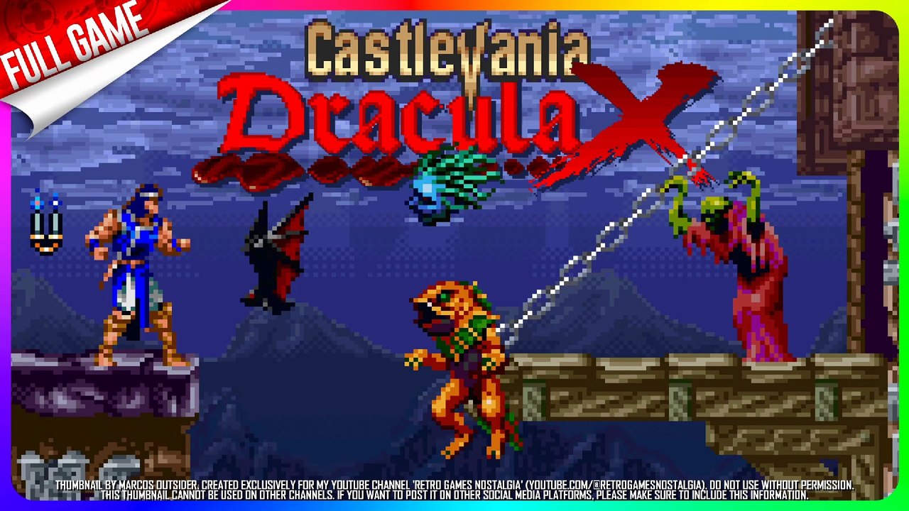 Castlevania: Dracula X (SNES - US) Longplay (ALL ROUTES AND ENDINGS)