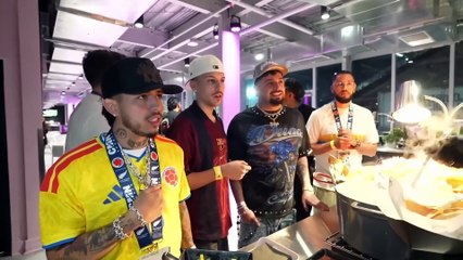 EL NENE EN MIAMI EN EL PARTIDO DE COLOMBIA VS NUEVA ZELANDA 🥵  WESTCOL