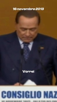 Forza Italia - 12 anni fa, il discorso con il quale il Presidente Silvio Berlusconi (16.11.25)