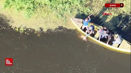 Bursa'da dereye düşen terliği almak isterken akıntıyla sürüklenen Hızır Ali öldü